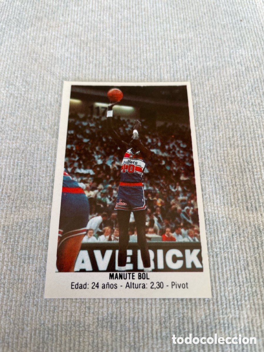 Coleccionismo deportivo: MANUTE BOL 166 CONVERSE 1987/88 NBA Merchante NUEVO