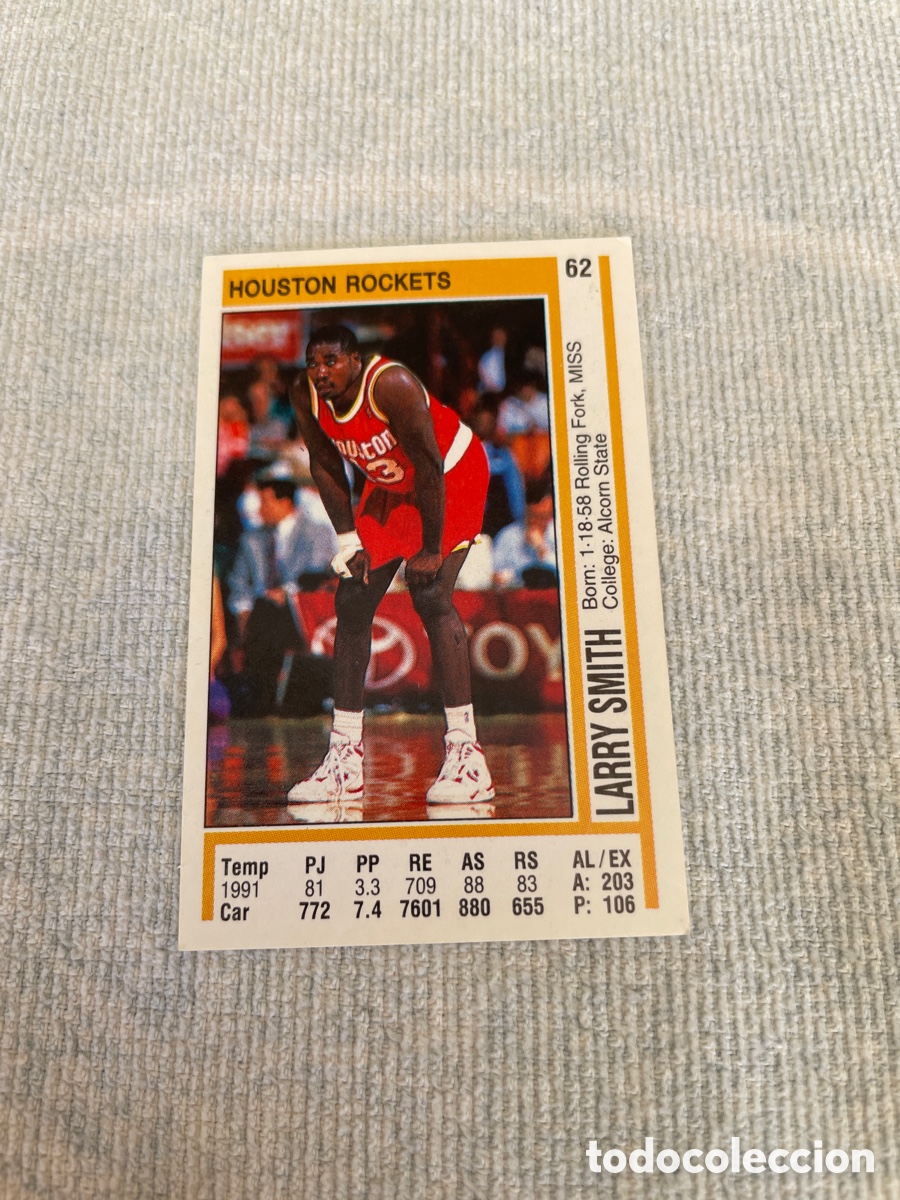 Coleccionismo deportivo: LARRY SMITH 62 y DENNIS SCOTT 183 PANINI B&Aacute;SQUET 1991/92 NBA Cromo doble