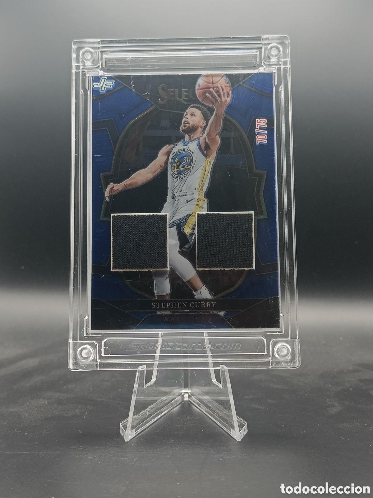 Coleccionismo deportivo: 2022 Jersey Fusion Stephen Curry Double Patch /75