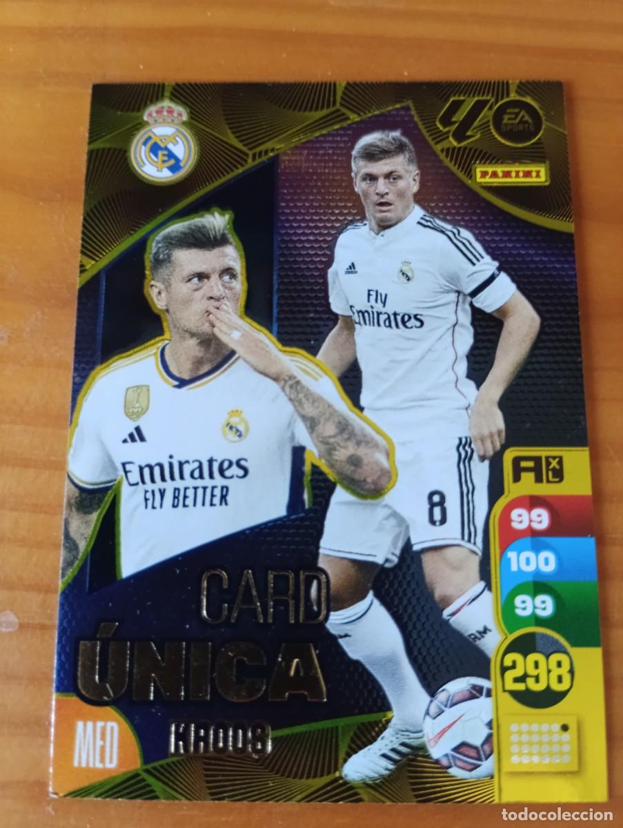Coleccionismo deportivo: CROMO ADRENALYN 2024-25 24-25 CARD &Uacute;NICA KROOS
