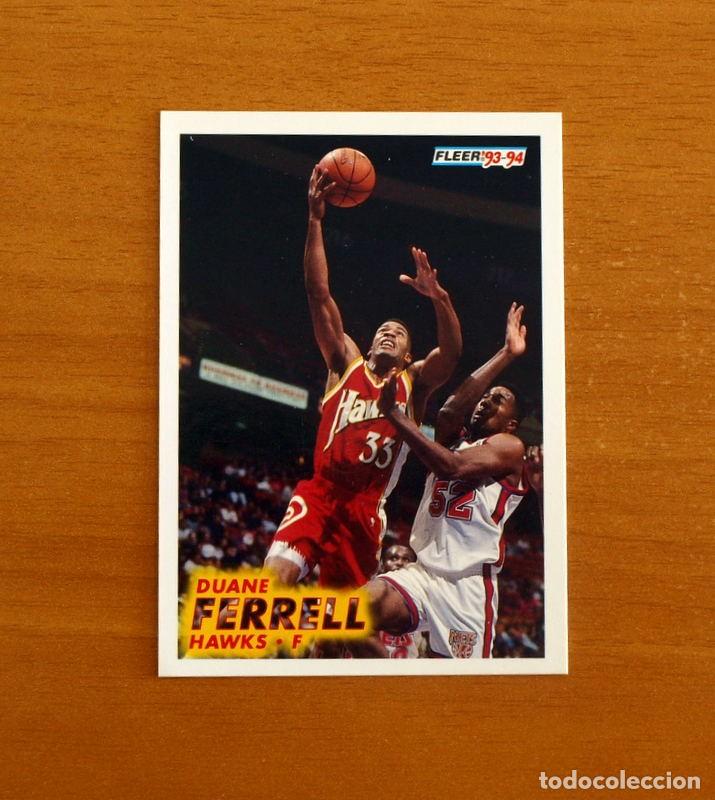 Coleccionismo deportivo: Hawks Atlanta - N&ordm; 3 Duane Ferrell - NBA-B&aacute;sket-Baloncesto - Card Fleer 93-94-1993-1994