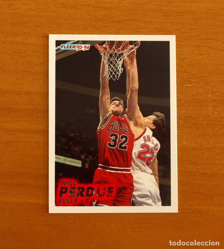 Coleccionismo deportivo: Bulls-C - N&ordm; 31 Will Perdue - NBA-B&aacute;sket-Baloncesto - Card Fleer 93-94-1993-1994