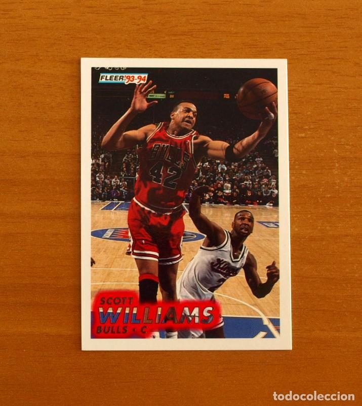Coleccionismo deportivo: Bulls-C - N&ordm; 33 Scott Williams - NBA-B&aacute;sket-Baloncesto - Card Fleer 93-94-1993-1994