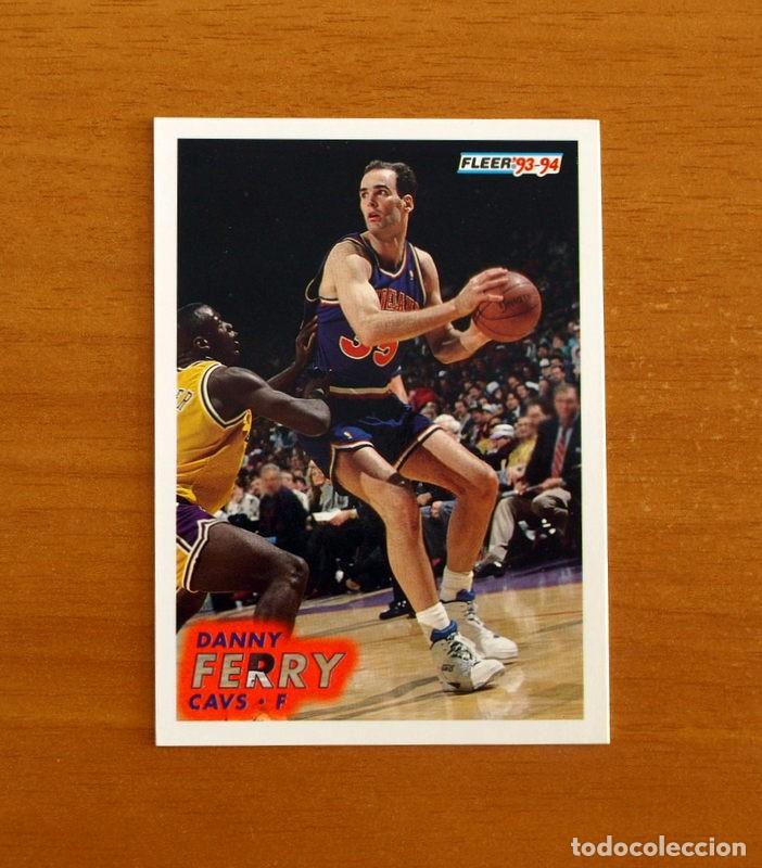 Coleccionismo deportivo: Cavs-F - N&ordm; 37 Danny Ferry - NBA-B&aacute;sket-Baloncesto - Card Fleer 93-94-1993-1994