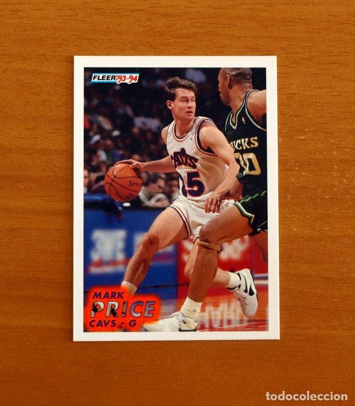 Coleccionismo deportivo: Cavs-G - N&ordm; 39 Mark Price - NBA-B&aacute;sket-Baloncesto - Card Fleer 93-94-1993-1994