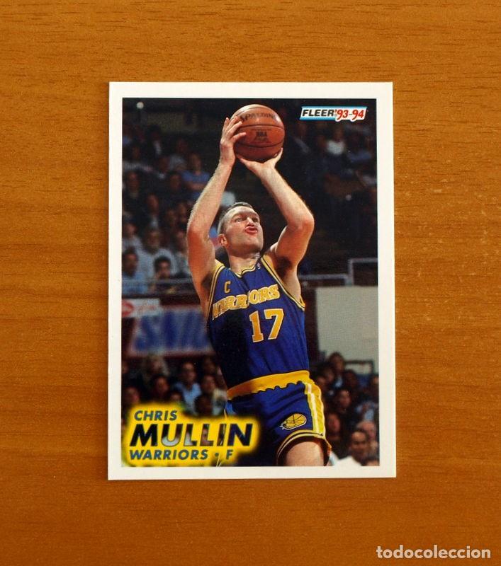 Collezionismo sportivo: Warriors-F - N&ordm; 71 Chris Mullin - NBA-B&aacute;sket-Baloncesto - Card Fleer 93-94-1993-1994