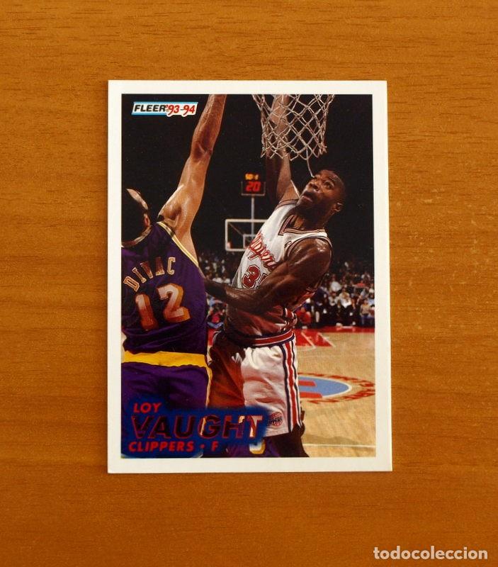 Coleccionismo deportivo: Clippers-F - N&ordm; 96 Loy Vaught - NBA-B&aacute;sket-Baloncesto - Card Fleer 93-94-1993-1994