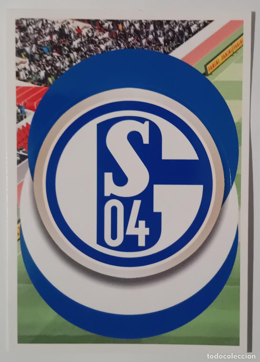 Coleccionismo deportivo: Figurina Panini 2018-19 Cromo Fifa 365 2019 Scudetto escudo badge Schalke n 13 blu