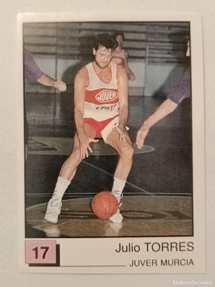 Colecionismo desportivo: #17 TORRES (JUVER MURCIA) BASKET 91 LIGA ACB PANINI