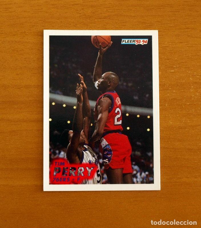 Collezionismo sportivo: 76ERS-F - N&ordm; 160 Tim Perry - NBA-B&aacute;sket-Baloncesto - Card Fleer 93-94-1993-1994