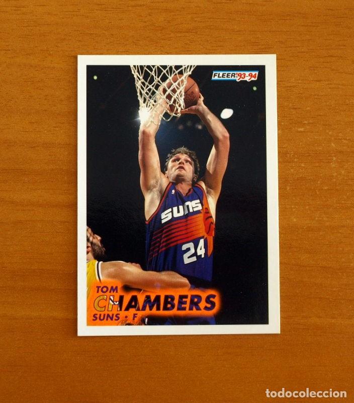 Sports collectibles: Suns-F - N&ordm; 165 Tom Chambers - NBA-B&aacute;sket-Baloncesto - Card Fleer 93-94-1993-1994