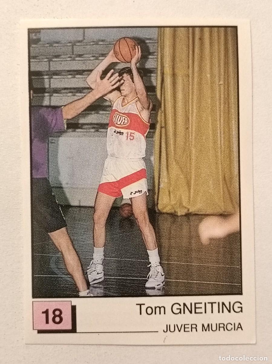 Coleccionismo deportivo: #18 GNEITING (JUVER MURCIA) BASKET 91 LIGA ACB PANINI