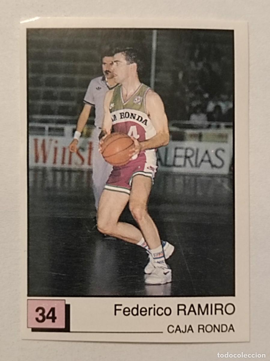 Collezionismo sportivo: #34 RAMIRO (CAJA RONDA) BASKET 91 LIGA ACB PANINI