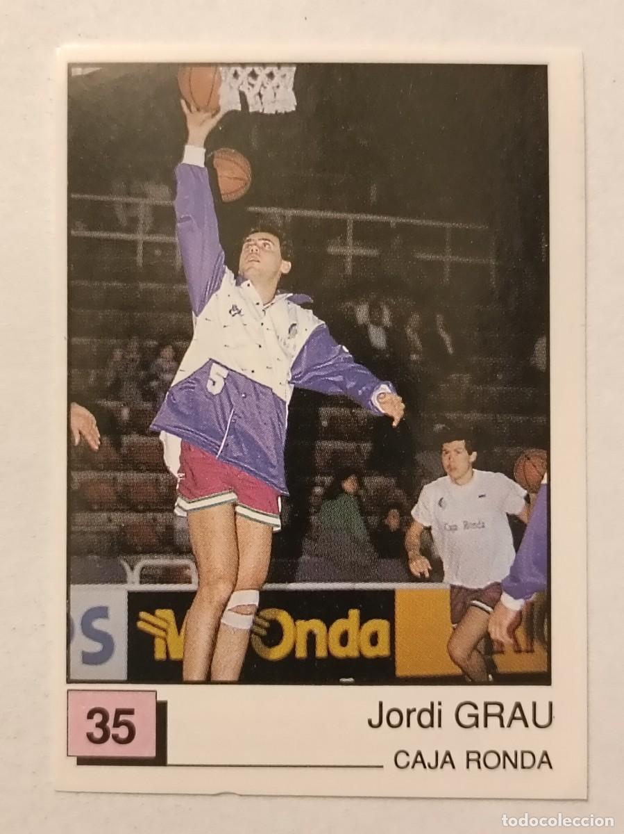 Sammelleidenschaft Sport: #35 GRAU (CAJA RONDA) BASKET 91 LIGA ACB PANINI