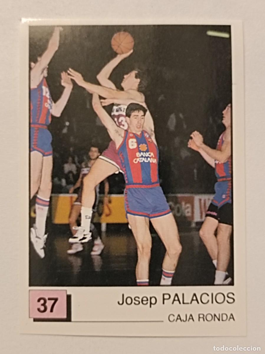Coleccionismo deportivo: #37 PALACIOS (CAJA RONDA) BASKET 91 LIGA ACB PANINI