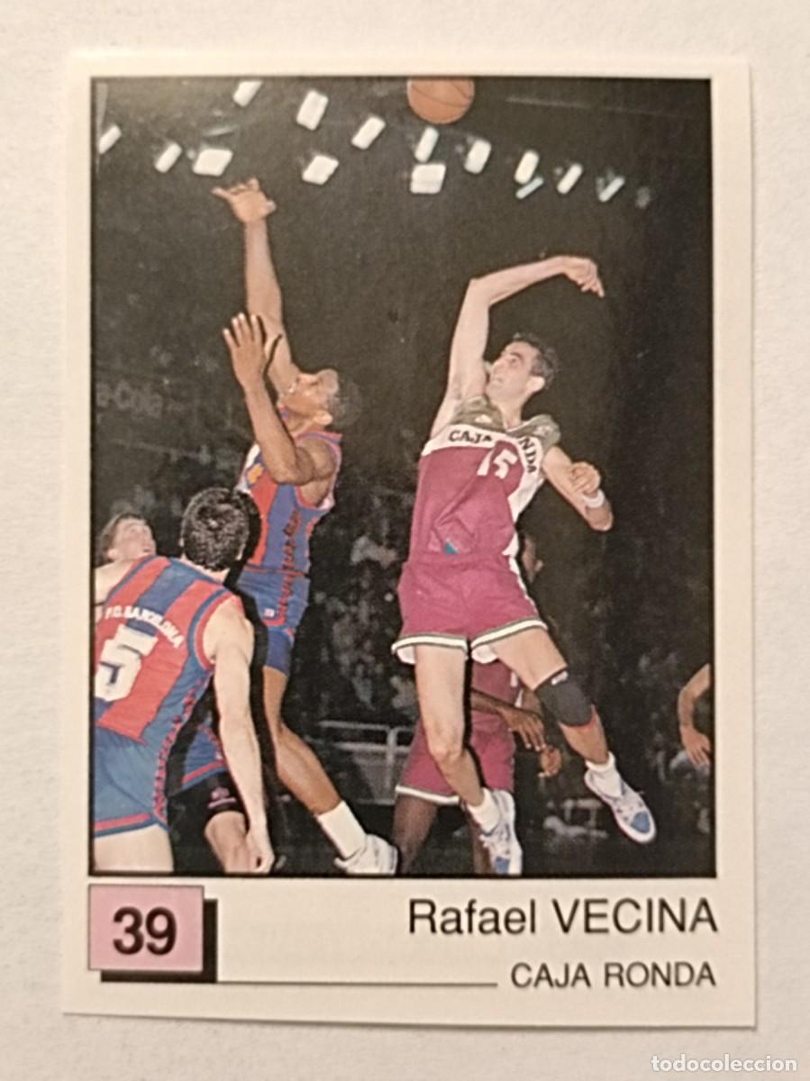 Coleccionismo deportivo: #39 VECINA (CAJA RONDA) BASKET 91 LIGA ACB PANINI