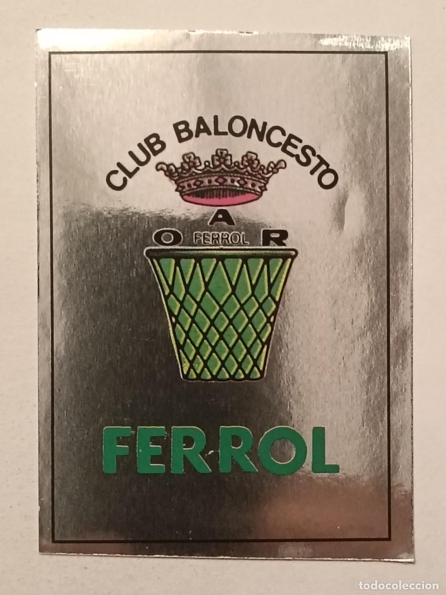 Sports collectibles: #41 ESCUDO (OAR FERROL) BASKET 91 LIGA ACB PANINI