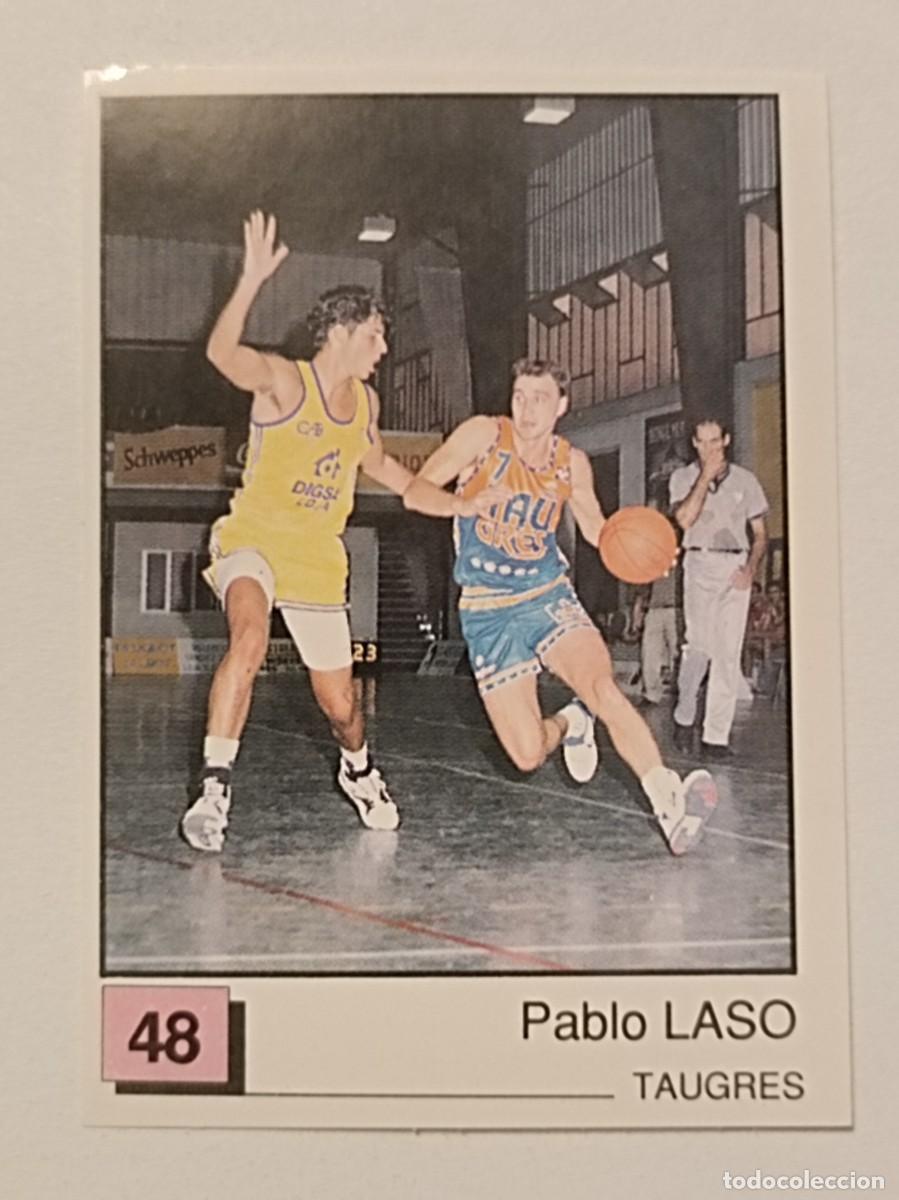 Collectionnisme sportif: #48 LASO (TAUGRES) BASKET 91 LIGA ACB PANINI