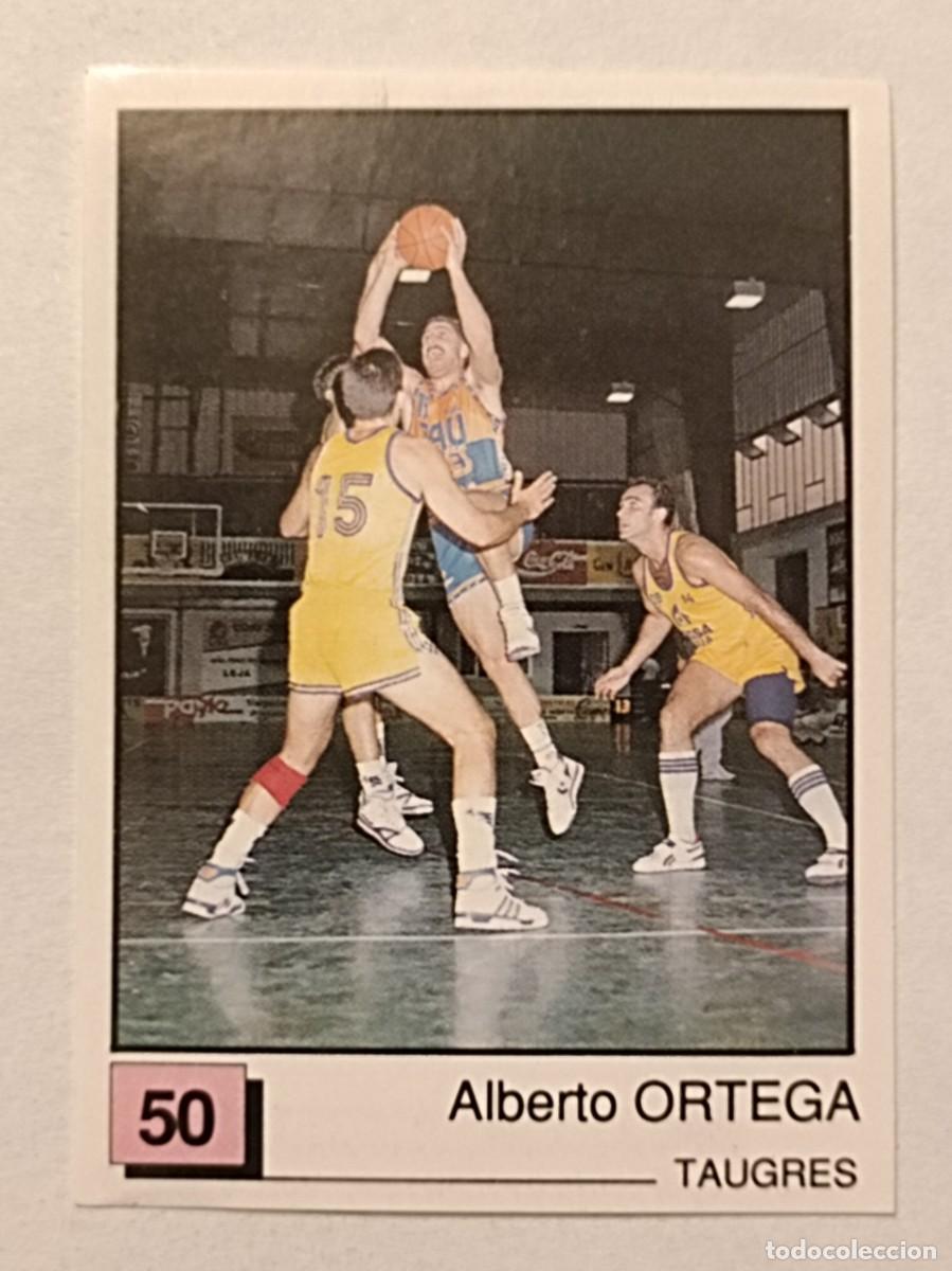 Coleccionismo deportivo: #50 ORTEGA (TAUGRES) BASKET 91 LIGA ACB PANINI