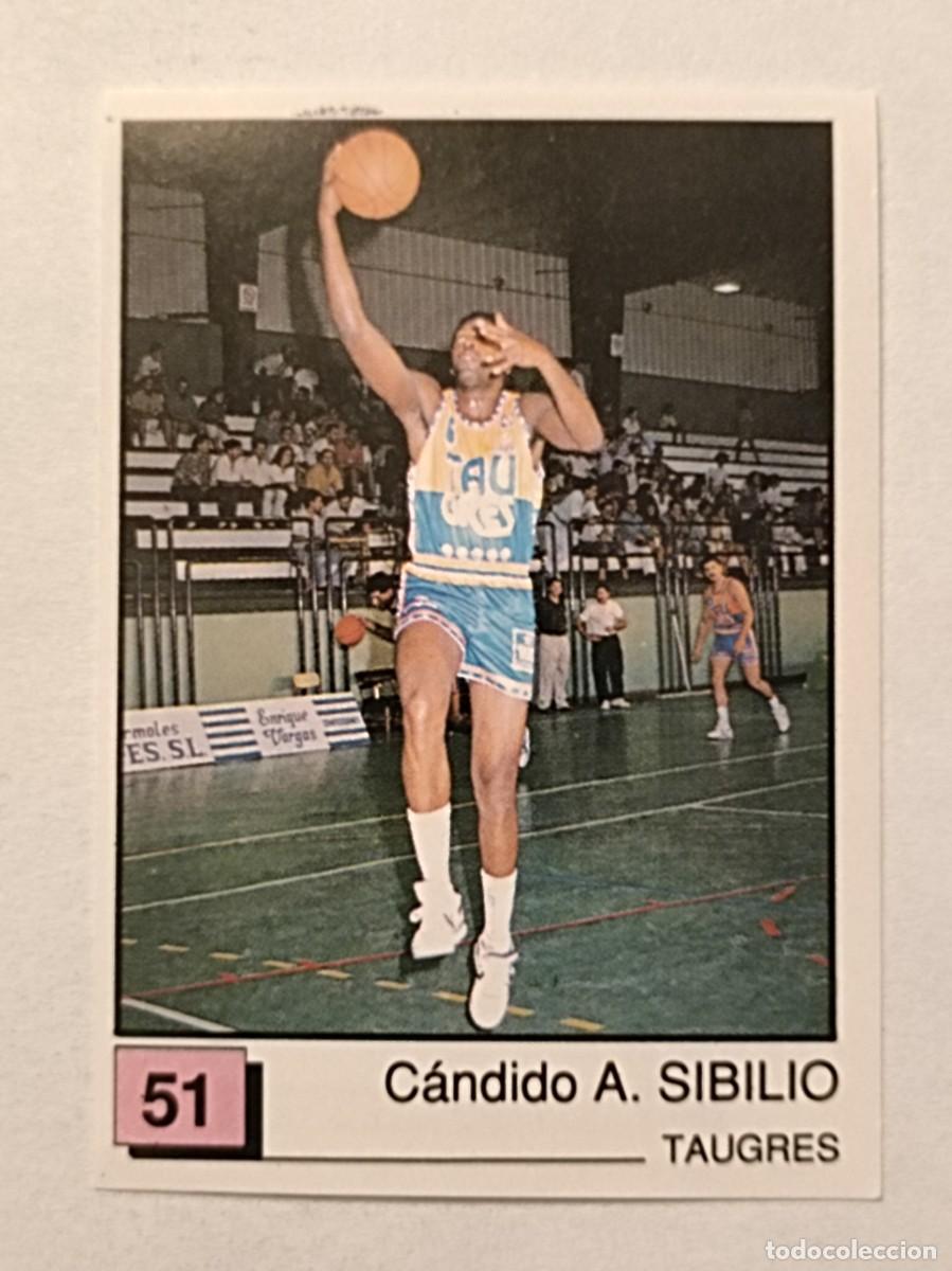 Coleccionismo deportivo: #51 SIBILIO (TAUGRES) BASKET 91 LIGA ACB PANINI