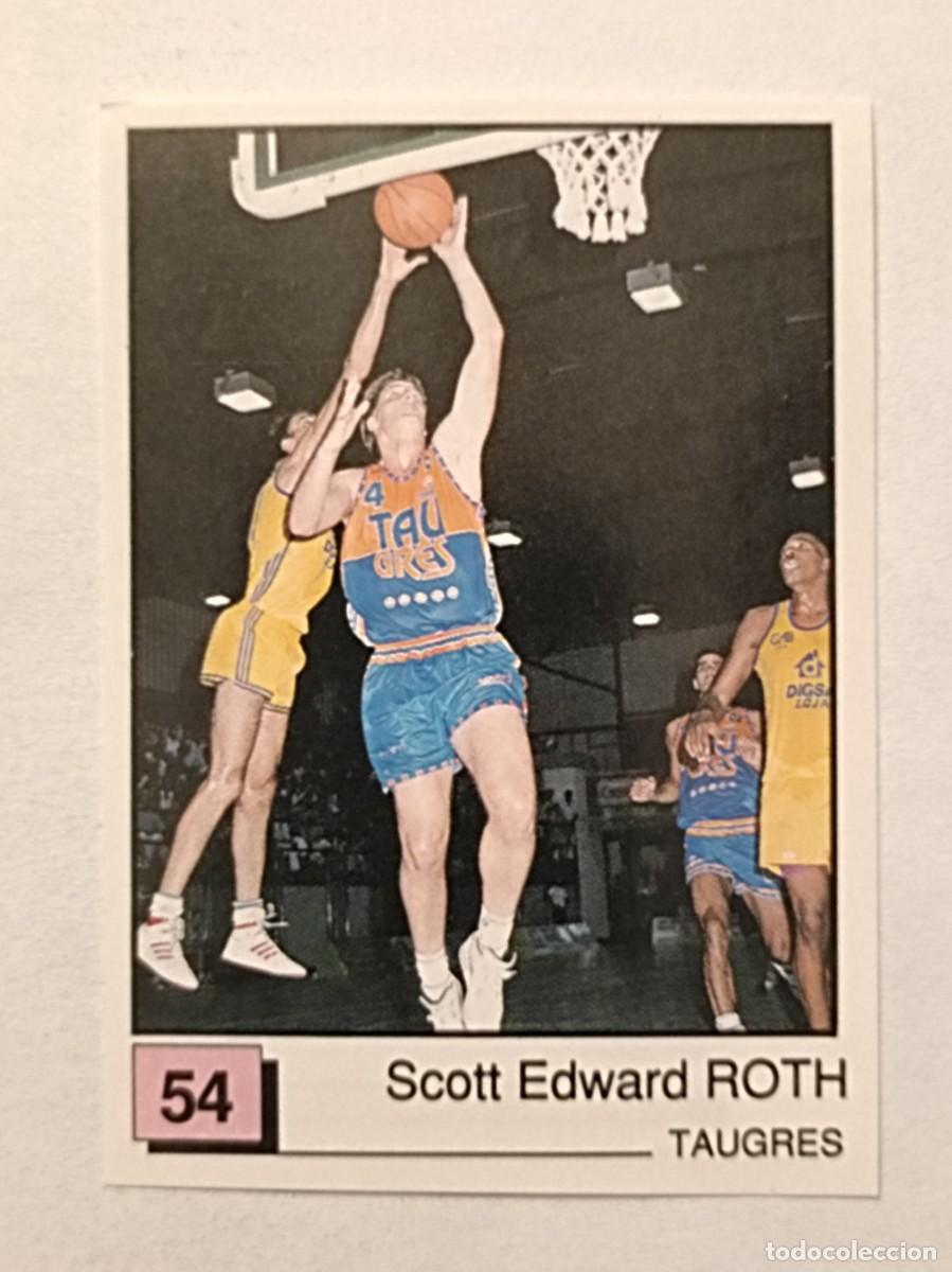 Coleccionismo deportivo: #54 ROTH (TAUGRES) BASKET 91 LIGA ACB PANINI