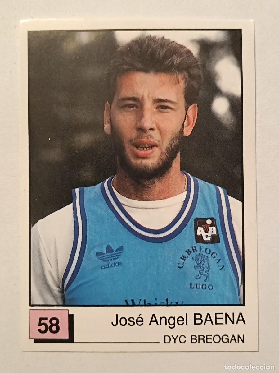Coleccionismo deportivo: #58 BAENA (DYC BREOGAN) BASKET 91 LIGA ACB PANINI