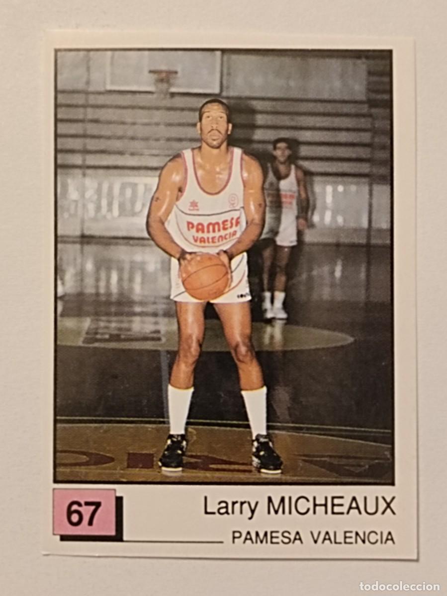 Coleccionismo deportivo: #67 MICHEAUX (PAMESA VALENCIA) BASKET 91 LIGA ACB PANINI