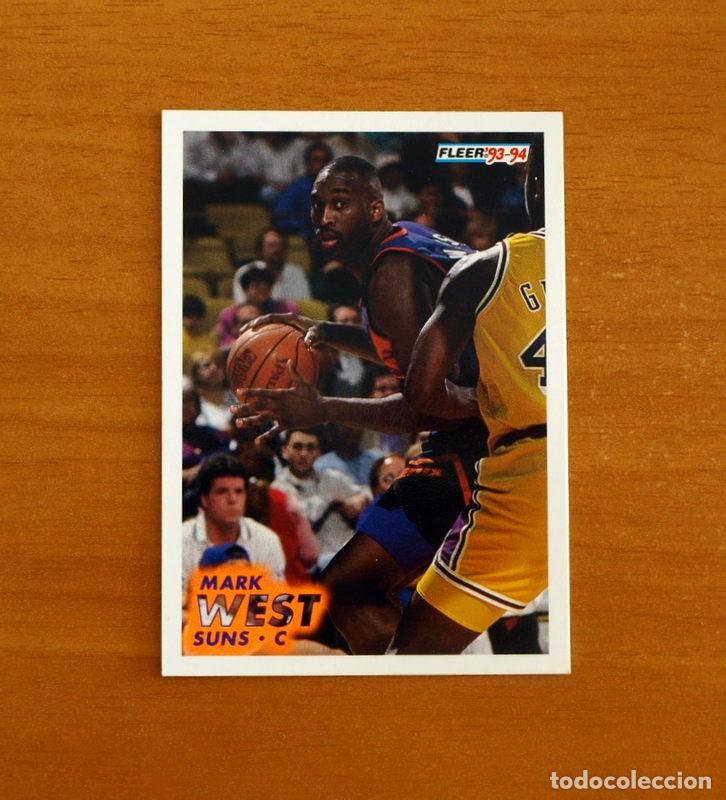 Coleccionismo deportivo: Suns-C - N&ordm; 171 Mark West - NBA-B&aacute;sket-Baloncesto - Card Fleer 93-94-1993-1994