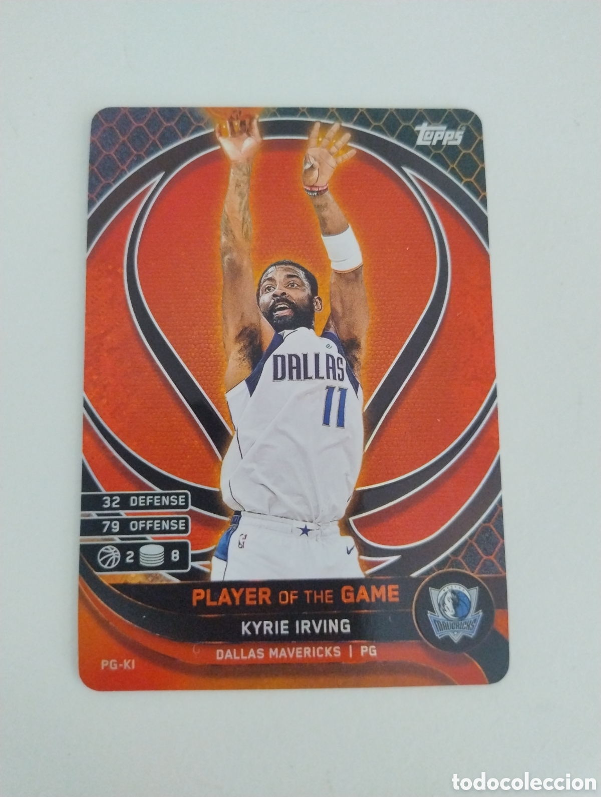 Coleccionismo deportivo: PG KI - Kyrie Irving - Dallas Mavericks - Topps Match Attax NBA 2025 - 2026 Player of the Game