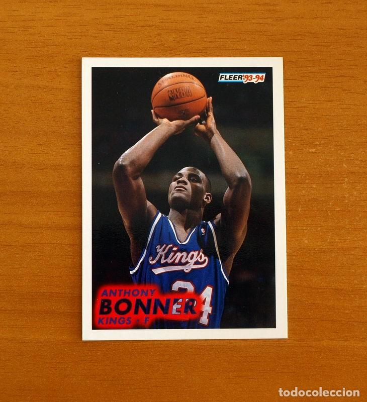 Coleccionismo deportivo: Kings-F - N&ordm; 181 Anthony Bonner - NBA-B&aacute;sket-Baloncesto - Card Fleer 93-94-1993-1994