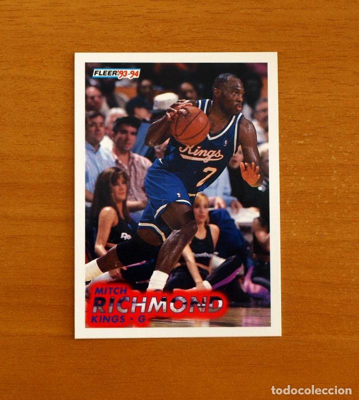 Coleccionismo deportivo: Kings-G - N&ordm; 183 Mitch Richmond - NBA-B&aacute;sket-Baloncesto - Card Fleer 93-94-1993-1994