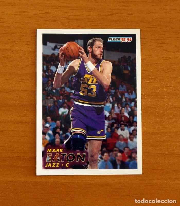 Coleccionismo deportivo: Jazz-C - N&ordm; 207 Mark Eaton - NBA-B&aacute;sket-Baloncesto - Card Fleer 93-94-1993-1994