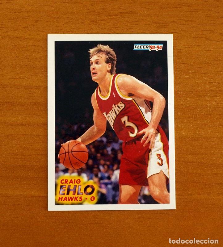 Coleccionismo deportivo: Hawks-G - N&ordm; 242 Craig Ehlo - NBA-B&aacute;sket-Baloncesto - Card Fleer 93-94-1993-1994