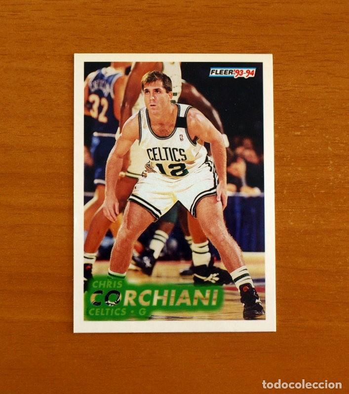 Coleccionismo deportivo: Celtics-G - N&ordm; 245 Chris Corchiani - NBA-B&aacute;sket-Baloncesto - Card Fleer 93-94-1993-1994