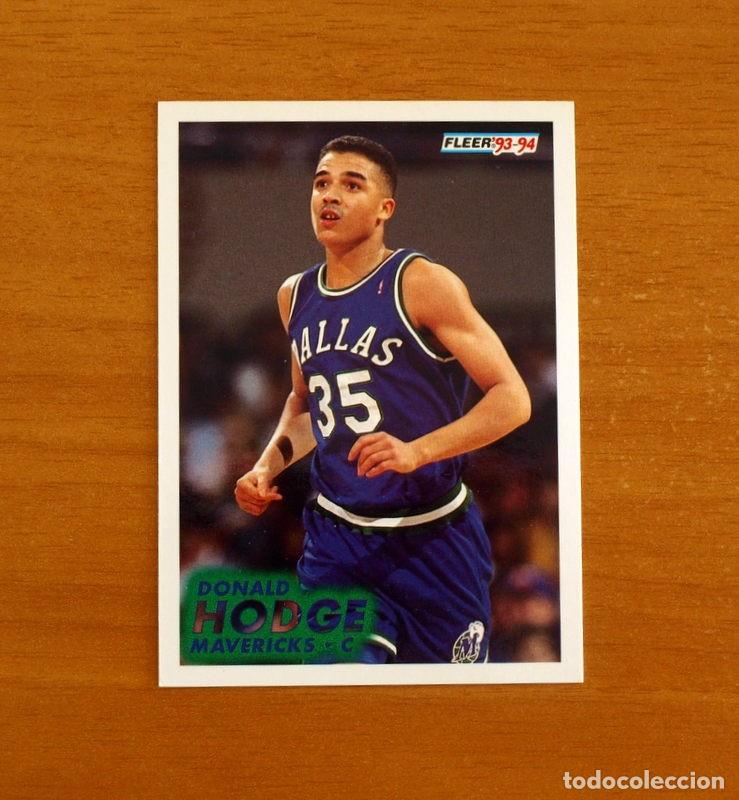 Coleccionismo deportivo: Mavericks-C - N&ordm; 270 Donald Hodge - NBA-B&aacute;sket-Baloncesto - Card Fleer 93-94-1993-1994