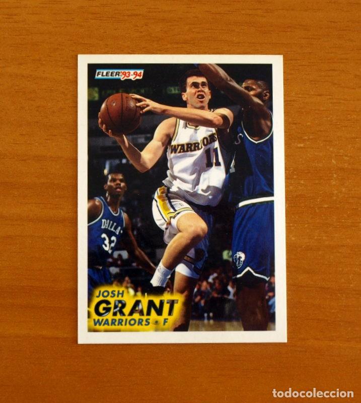 Coleccionismo deportivo: Warriors-F - N&ordm; 289 Josh Grant - NBA-B&aacute;sket-Baloncesto - Card Fleer 93-94-1993-1994