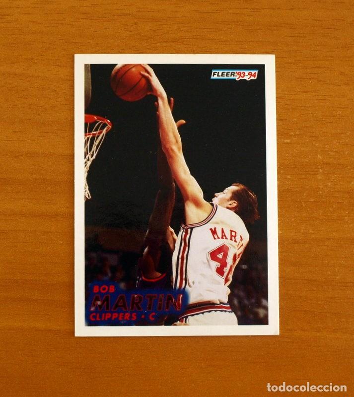 Coleccionismo deportivo: Clippers-C - N&ordm; 307 Bob Martin - NBA-B&aacute;sket-Baloncesto - Card Fleer 93-94-1993-1994