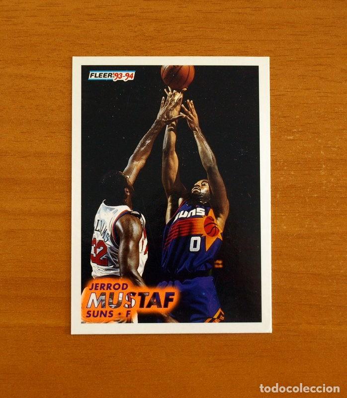 Coleccionismo deportivo: Suns-F - N&ordm; 361 Jerrod Mustaf - NBA-B&aacute;sket-Baloncesto - Card Fleer 93-94-1993-1994