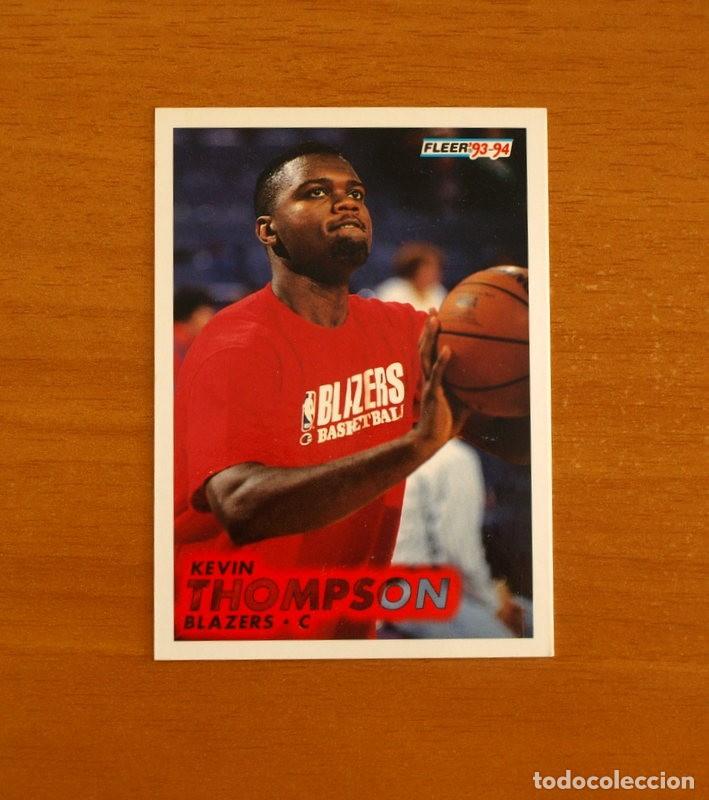 Coleccionismo deportivo: Blazers-C - N&ordm; 367 Kevin Thompson - NBA-B&aacute;sket-Baloncesto - Card Fleer 93-94-1993-1994