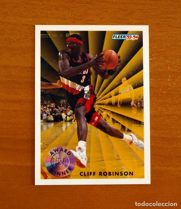 Coleccionismo deportivo: Portland -Award Winner - N&ordm; 232 Cliff Robinson - NBA-B&aacute;sket-Baloncesto - Card Fleer 93-94-1993-1994