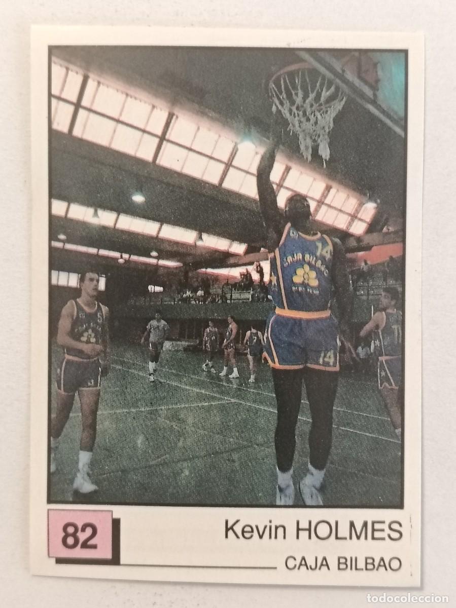 Coleccionismo deportivo: #82 HOLMES (CAJA BILBAO) BASKET 91 LIGA ACB PANINI