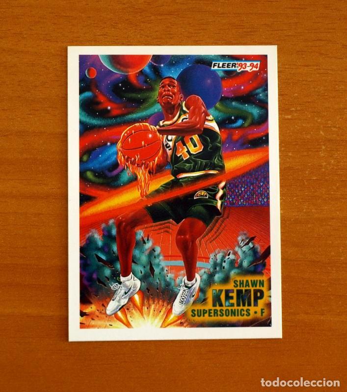 Coleccionismo deportivo: Supersonics - N&ordm; 233 Shawn Kemp - NBA-B&aacute;sket-Baloncesto - Card Fleer 93-94-1993-1994