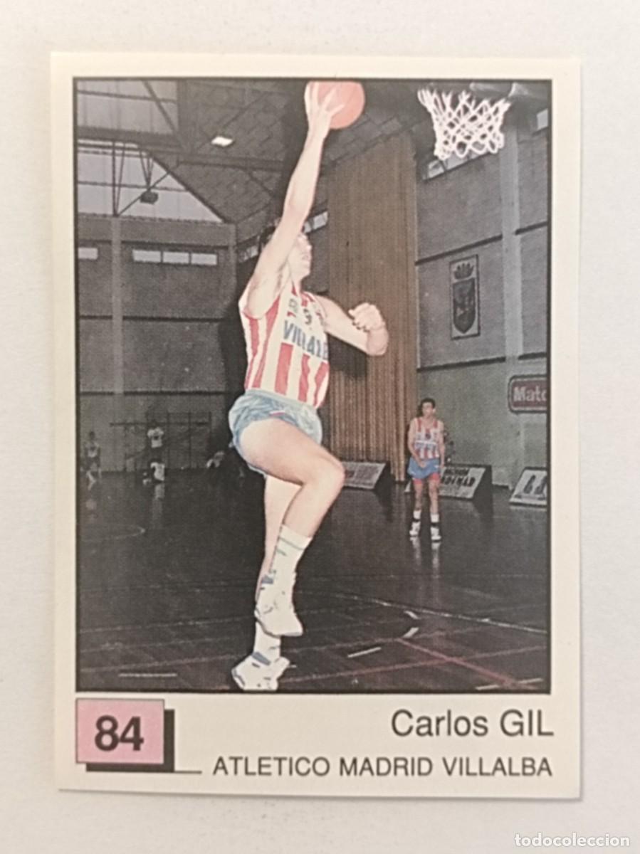 Coleccionismo deportivo: #84 GIL (ATLETICO MADRID VILLALBA) BASKET 91 LIGA ACB PANINI