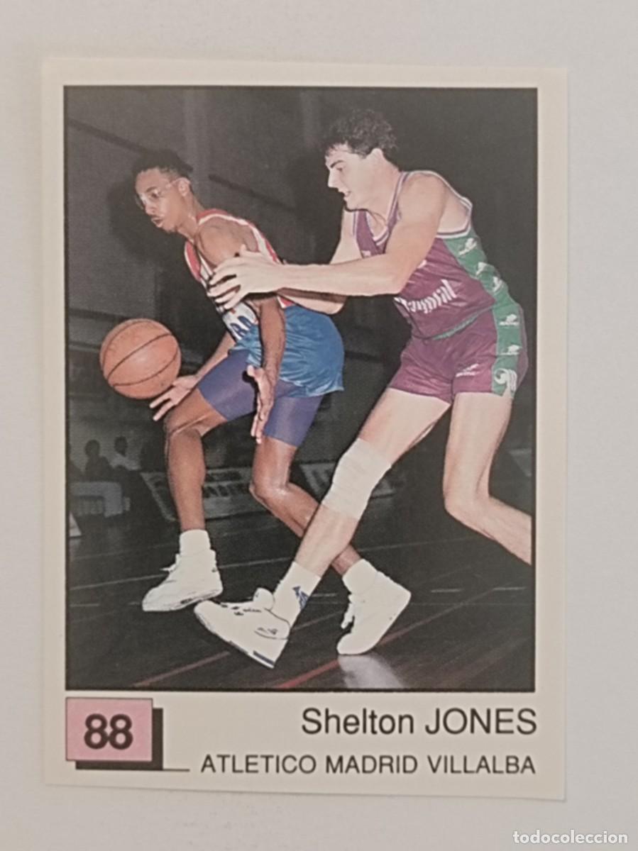 Coleccionismo deportivo: #88 JONES (ATLETICO MADRID VILLALBA) BASKET 91 LIGA ACB PANINI