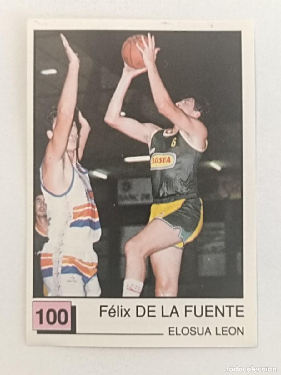 Coleccionismo deportivo: #100 DE LA FUENTE (ELOSUA LEON) BASKET 91 LIGA ACB PANINI