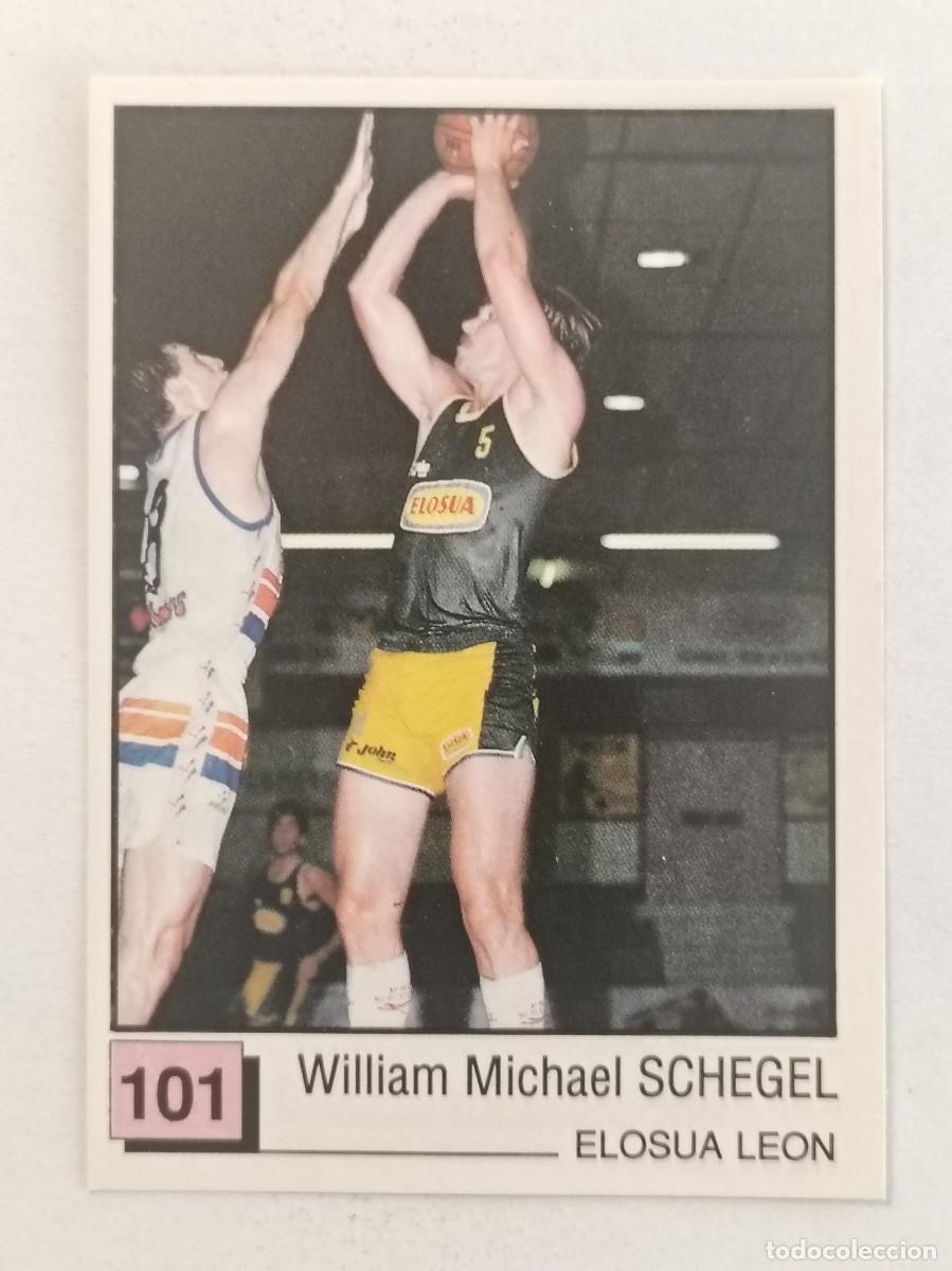 Coleccionismo deportivo: #101 SCHLEGEL (ELOSUA LEON) BASKET 91 LIGA ACB PANINI