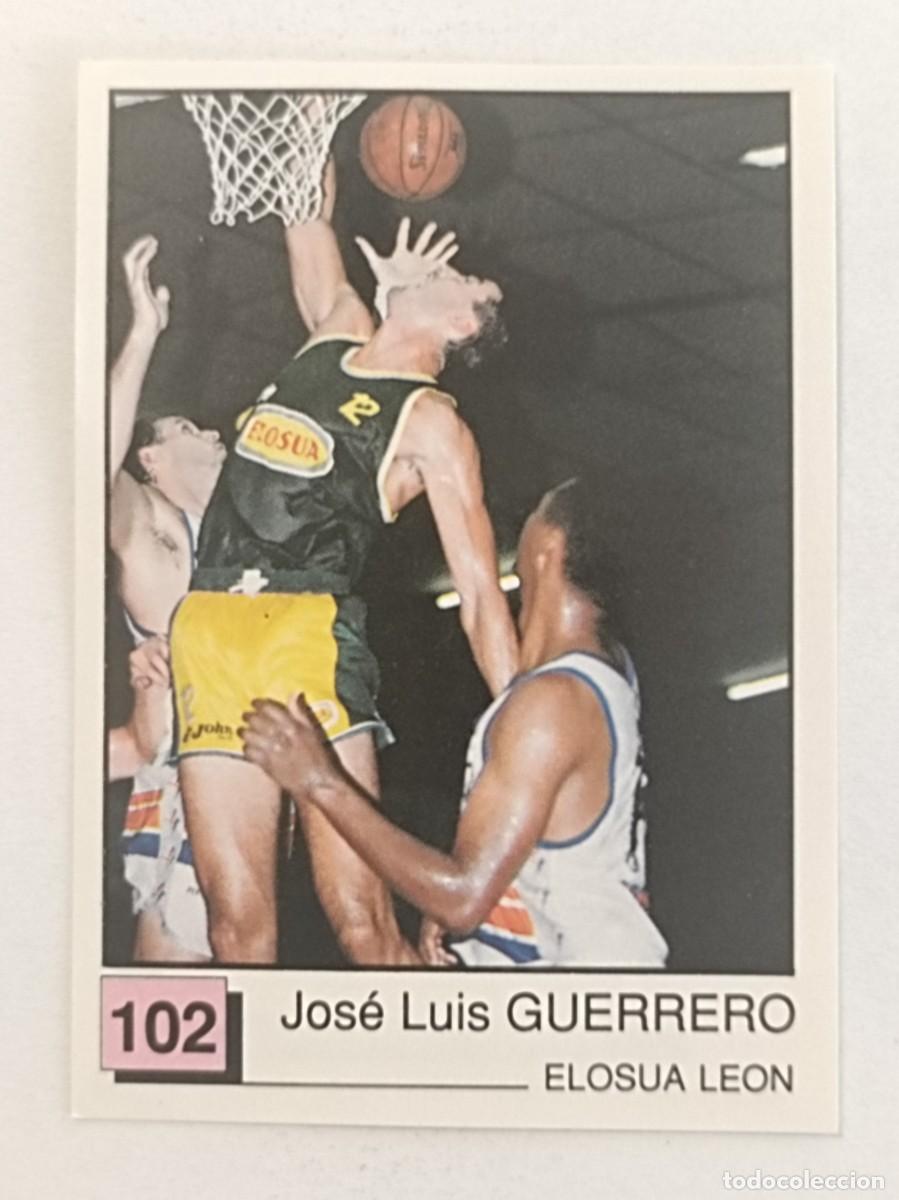 Coleccionismo deportivo: #102 GUERRERO (ELOSUA LEON) BASKET 91 LIGA ACB PANINI