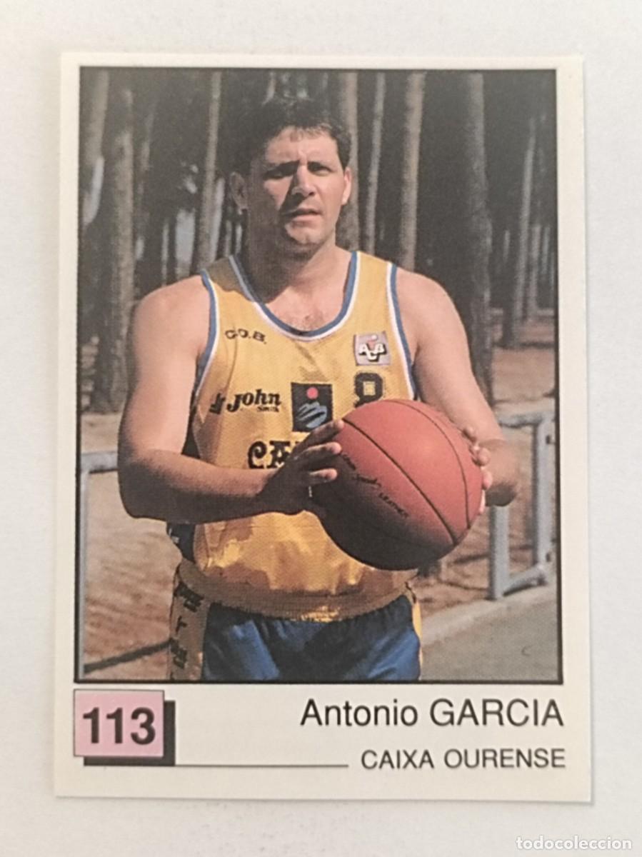Sammelleidenschaft Sport: #113 GARCIA (CAIXA OURENSE) BASKET 91 LIGA ACB PANINI