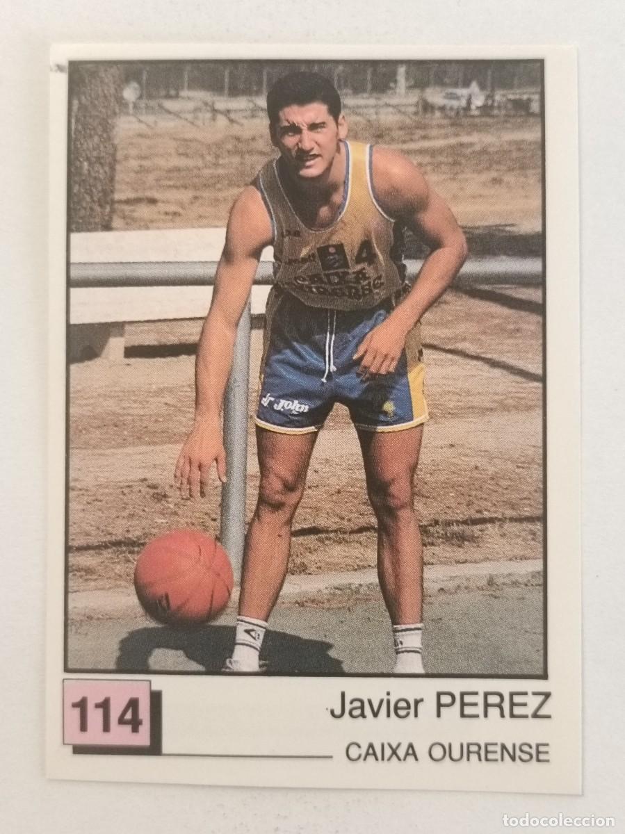 Sammelleidenschaft Sport: #114 PEREZ (CAIXA OURENSE) BASKET 91 LIGA ACB PANINI