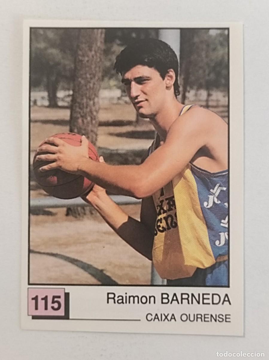 Sammelleidenschaft Sport: #115 BARNEDA (CAIXA OURENSE) BASKET 91 LIGA ACB PANINI